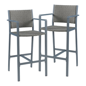 Barbordset Avise 3-del Aluminium [casa.pro]