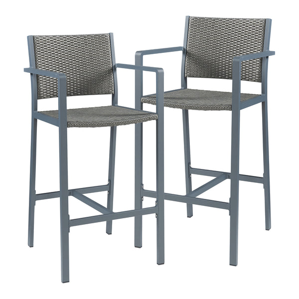 Barbordset Avise 3-del Aluminium [casa.pro]