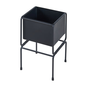 Växtställ Sveio 2-pack Metall Svart [en.casa]