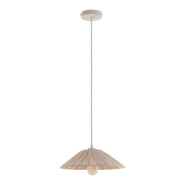 Taklampa Bridge Vit/Beige [lux.pro]