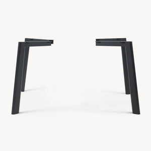Bordben Hostang 4-pack 50x8x71 cm Svart [en.casa]