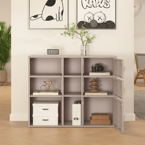 Arkivskåp Kliri Stål 100x32x81 cm Kamelfärgat [en.casa]