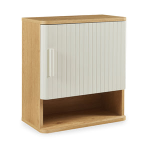 Väggskåp Ferrersp 50x45x24 cm Eklook/Sandfärgad [en.casa]
