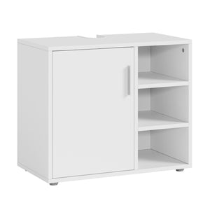 Tvättställsskåp Kulaik 51x60x32 cm Vitt [en.casa]