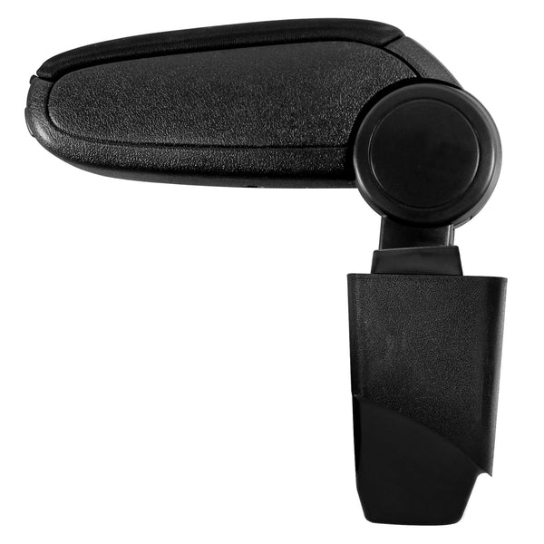 [pro.tec]® Armstöd till Peugeot 206 / 206 CC med integrerat fack - textil - svart
