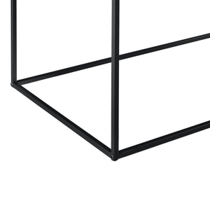 Sidobord avlastningsbord metall svart [en.casa] välj modell