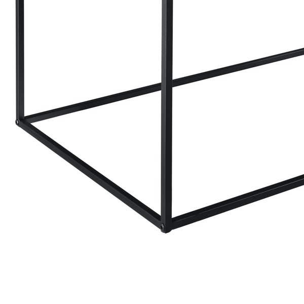 Sidobord avlastningsbord metall svart [en.casa] välj modell