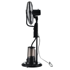 Dimfläkt 125x40x40cm 3 fläkthastigheter fuktfunktion med timer oscillerande funktion [in.tec]