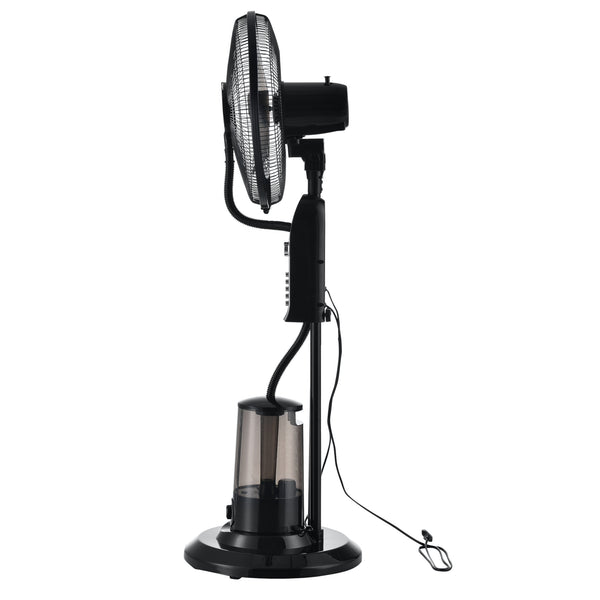 Dimfläkt 125x40x40cm 3 fläkthastigheter fuktfunktion med timer oscillerande funktion [in.tec]
