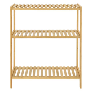 Hylla Nyköping 58x26x66cm bambu [en.casa]® 