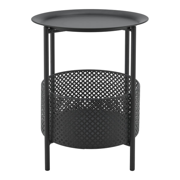 Sidobord Kruibeke 45xØ35 cm metall [en.casa]