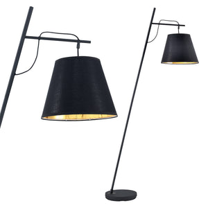 Golvlampa Nottingham Svart [lux.pro]