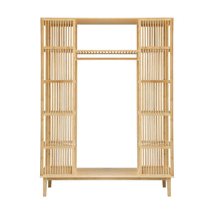 Klädhängare i bambu Hudiksvall 185x140x45cm [en.casa]