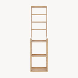 Badrumshylla Forssa 165x42x28 cm bambu [en.casa]