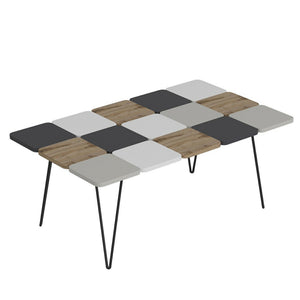 Soffbord Give 44x110x66 cm Mångfärgad [en.casa]