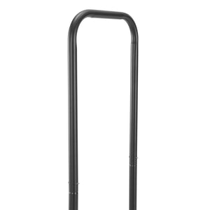 Vedställ Kwethluk vedförvaring 124x124x34,5 cm stål svart [casa.pro] 