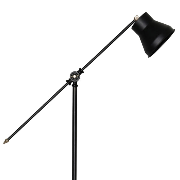 Golvlampa Peterborough Svart [lux.pro]