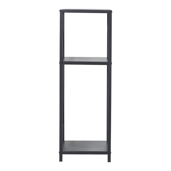Vedställ Tinglev stål 34x34x105,5 cm svart [en.casa]