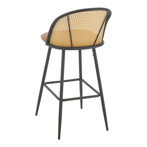 Barstol Gausdal 102x44x63 cm rotting [en.casa] 