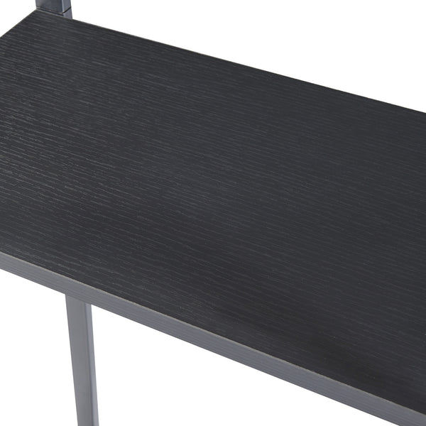 Ulvila vedställ med hylla 45x30x170cm [en.casa]