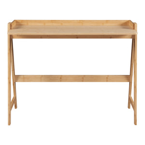 Skrivbord Härryda 107x47x81 cm bambu [en.casa]