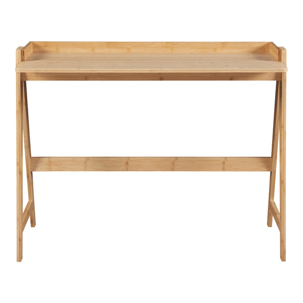 Skrivbord Härryda 107x47x81 cm bambu [en.casa]