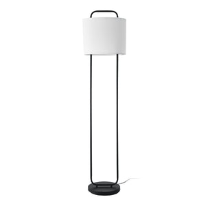 Golvlampa Meløy Svart/Vit [lux.pro]