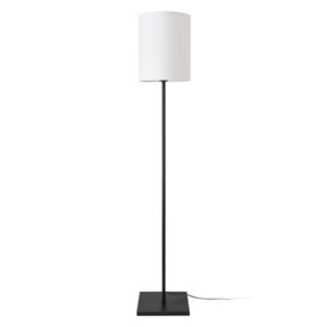 Golvlampa Solna Ø28x157,5 cm textil vit [lux.pro] 
