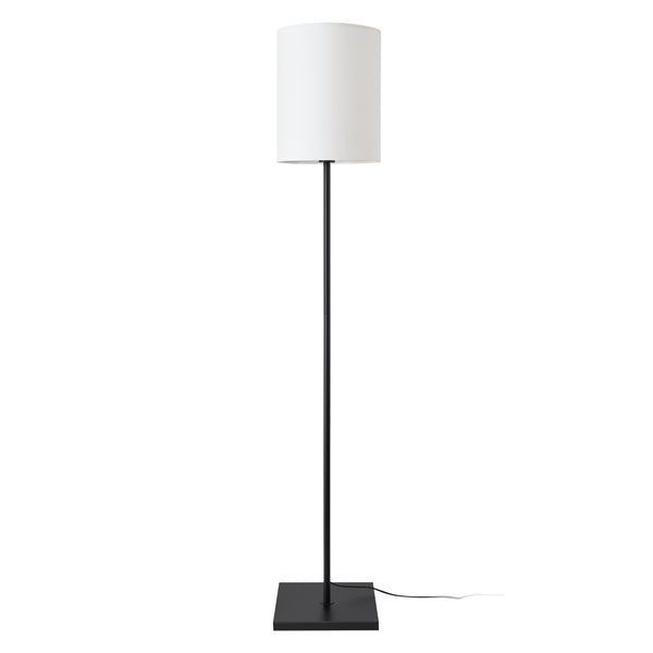 Golvlampa Solna Ø28x157,5 cm textil vit [lux.pro] 