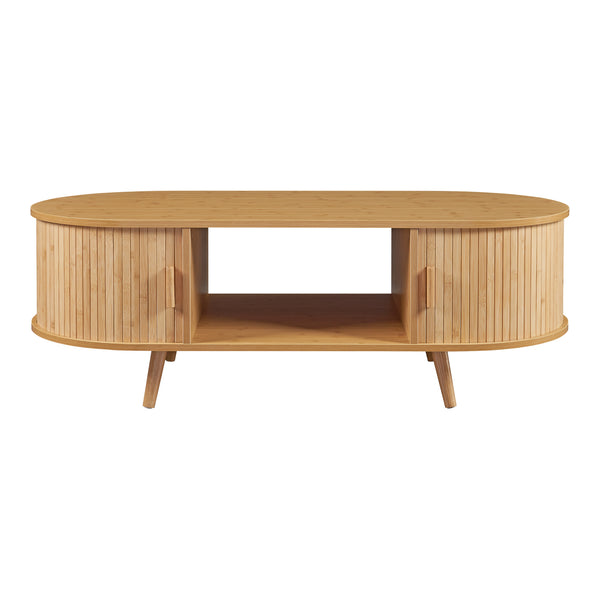 Soffbord Nordkapp 120x55x40 cm bambu [en.casa] 