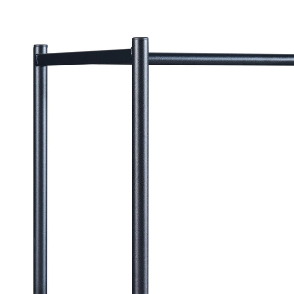 Klädhängare Bø 150x100x34cm svart [en.casa]