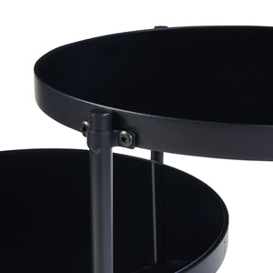 Sidobord Mölndal 70x58x37 cm metall [en.casa]