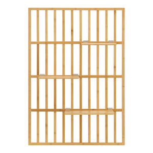 Vägghylla Røst 120x80x13cm Bambus [en.casa]