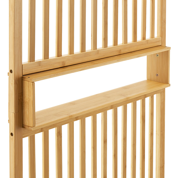 Rumsavdelare Fron 197x75,5x40 cm Bambus [en.casa]