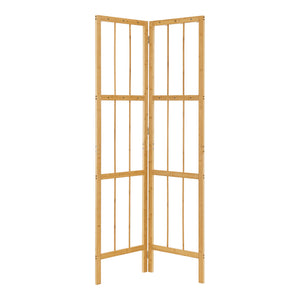 Hörngarderob Hyllestad 165,5x92x8cm Bambus [en.casa]