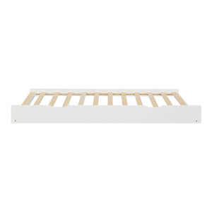 Utdragssäng Ydre 197x94x22 cm Vit [en.casa]
