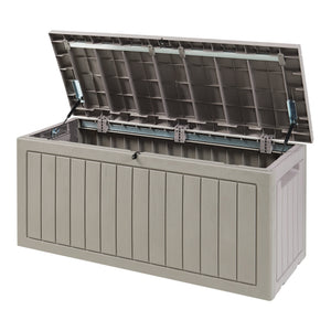 Förvaringsbox Filetto 124x52,5x57 cm Beige [casa.pro]