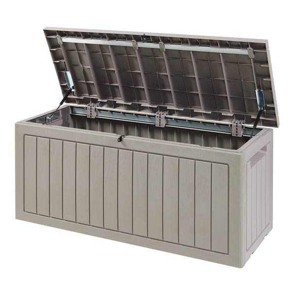 Förvaringsbox Filetto 124x52,5x57 cm Beige [casa.pro]