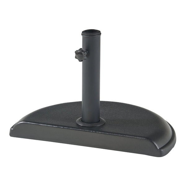 Parasollstativ Bisenti betong 45x29x45 cm svart 10 kg [casa.pro]