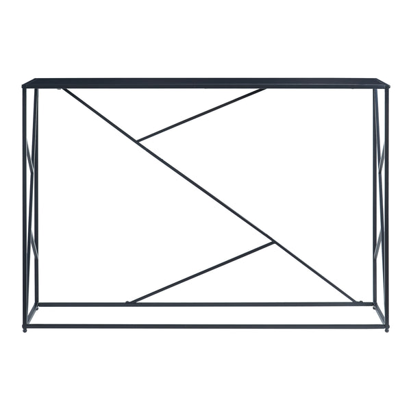 Konsolbord Rättvik 120x30x80 cm Svart [en.casa]