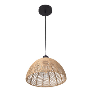 Taklampa Romsey Metall+Rattan [lux.pro]