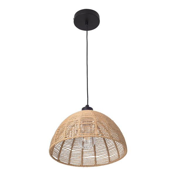 Taklampa Romsey Metall+Rattan [lux.pro]