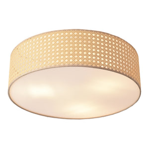 Plafond Ascot Ø45 cm rottingkänsla [lux.pro] 