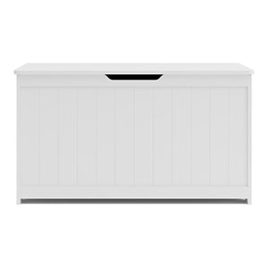 Leksakslåda Podek förvaringslåda 80x40x44,5 cm vit [en.casa]