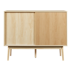 Tv-bänk Landskrona 115x40x48 cm ekfärg [en.casa] 