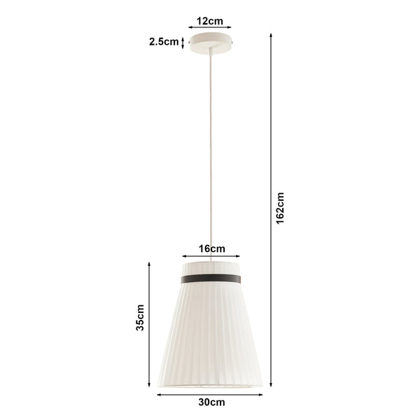 Taklampa Broughton Vit [lux.pro]