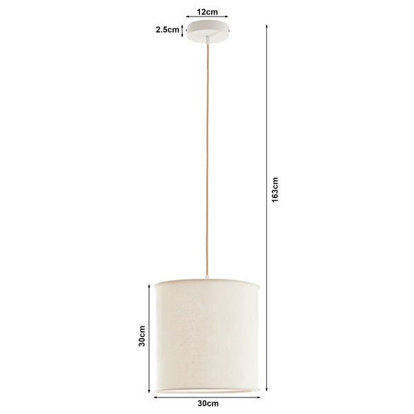 Taklampa Buckley Vit [lux.pro]