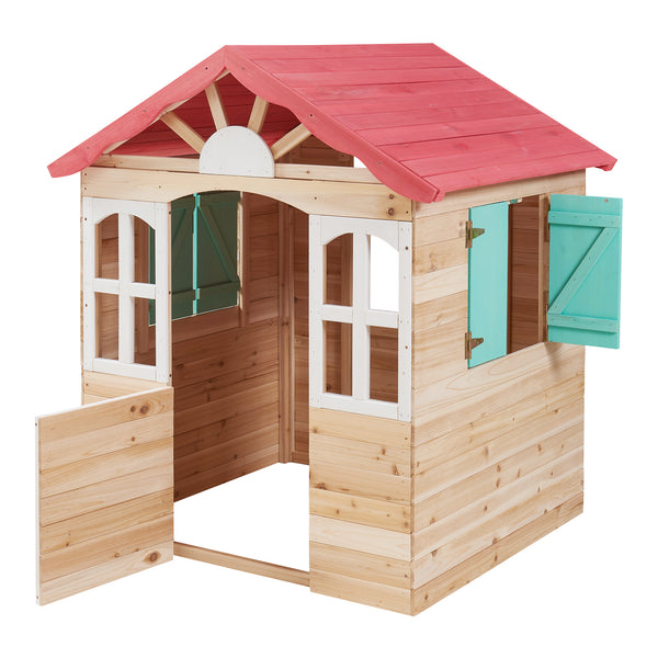 Barnlekshus Lulä Lekstuga 130x115x101 cm Trä [casa.pro]