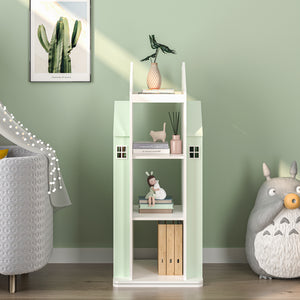 Roterbart barnhylla Vipsali 108x40x40 cm [en.casa]