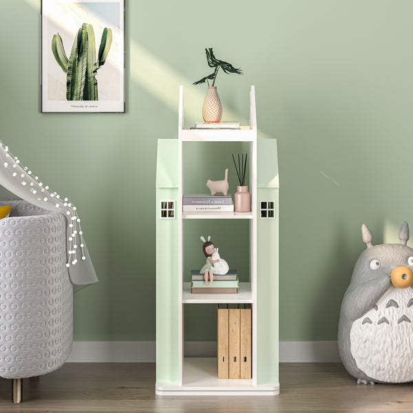 Roterbart barnhylla Vipsali 108x40x40 cm [en.casa]
